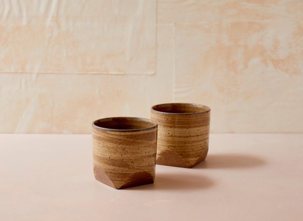 Bellocq-Wheat-Faceted-Mug-2 Wheat Faceted Rock Cup