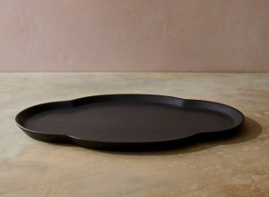 Bellocq_20230425_BlackTray_0316 Lotus Tray, Onyx
