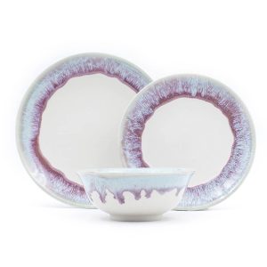 Pottery-For-The-Planet-Tableware-Settle-In-Set-8 Purple and Blue 3 piece Tableware dinner set
