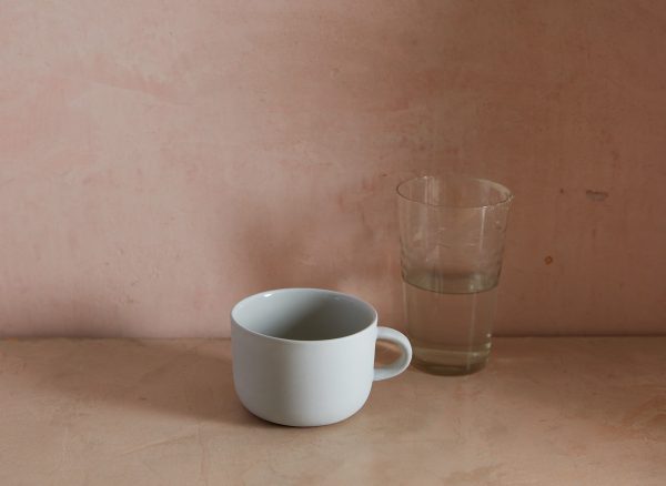 Sue_Pryke_Grey_TeaCup Porcelain Teacup ~ Available in 2 colors