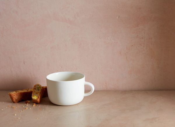 Sue_Pryke_White_TeaCup Porcelain Teacup ~ Available in 2 colors